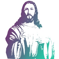Jesus Stencil