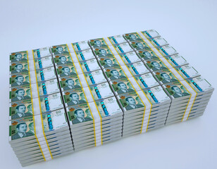 Money Morocco. 50 Moroccan dirhams. Morocco's economy. 3D rendering