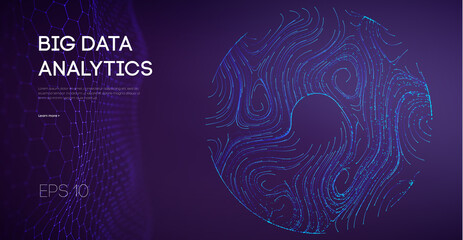 Software code agile industrial internet backdrop. Industry cyber complex big data sound visulization.