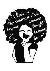 Afro Woman, Black Gril, African American Woman, Strong Woman, Curly Hair, Afro Queen