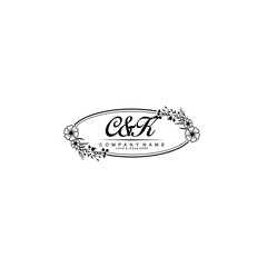 Letter CK Beautiful handwriting logo