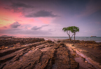 Sunset Moment at Batam island Wonderful Indonesia