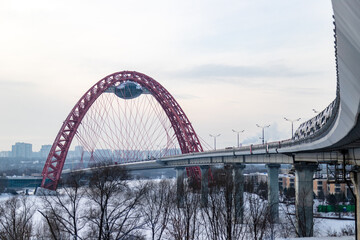 Fototapeta premium bridge over the river thames