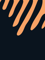 Colored templates with abstract shapes in beige tones. Trendy modern stylish flyer, postcard, brochure, leaflet, business card, interior decor. Vector graphics.