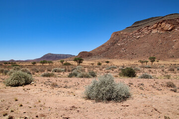 beautiful landscape view in Namibia – Africa