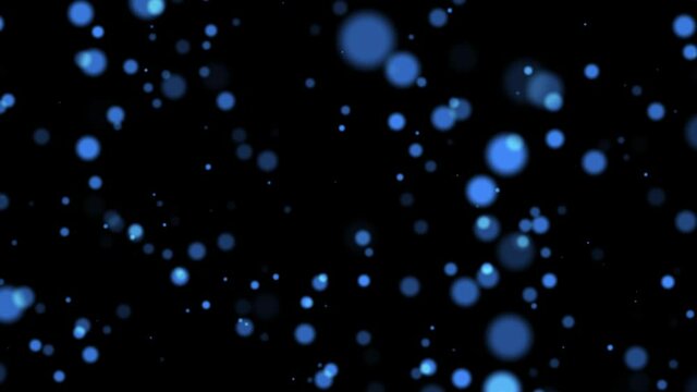 Particles with Alpha Channel (Looped) - Blue
