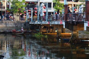 Fototapeta na wymiar Old Historic canal