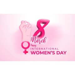 vector illustration for international women's day