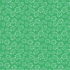 green background
