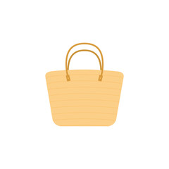 Beach bag. Vector illustration.