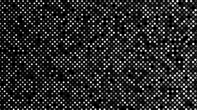 Abstract vector background, futuristic white dot effect on the black color, banner, poster, flyer, brochure background for web and print template