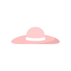 Sun hat. Vector illustration.