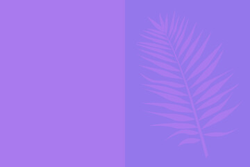 Tropical leaves. Pattern in exotic style pink color