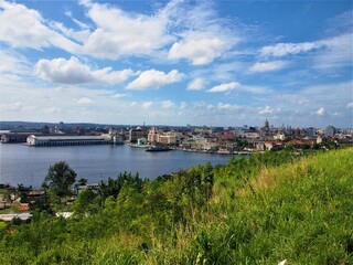 Obraz premium Havanna Altstadt und Hafen Panorama