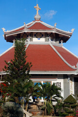Phuc Son catholic monastery.  Ba Ria. Vietnam.  25.02.2017