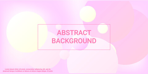 Background picture with balls for banner design.