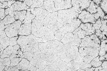 Texture of a concrete wall with cracks and scratches which can be used as a background