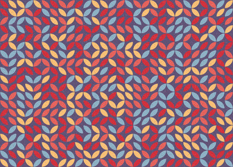 Abstract Geometric Pattern generative computational art illustration