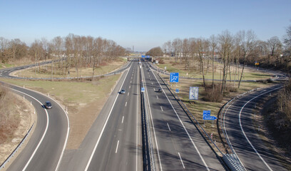 Das  Autobahnkreuz Aachen