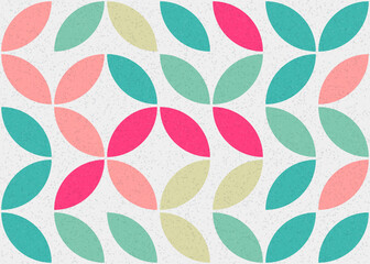 Abstract Geometric Pattern generative computational art illustration
