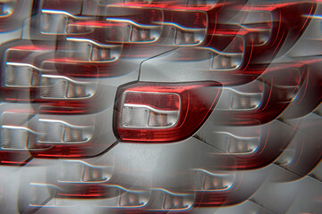 Various backgrounds obtained with multiple exposure.