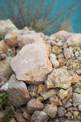 Arid area near the quarry.