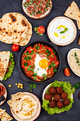 Traditional Jewish, Israeli and middle Eastern food