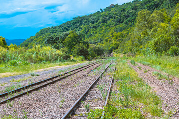 railway in the mountains