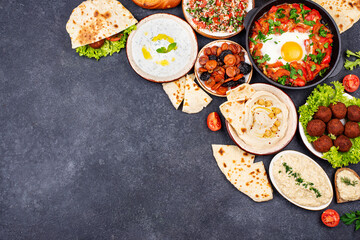 Traditional Jewish, Israeli and middle Eastern food