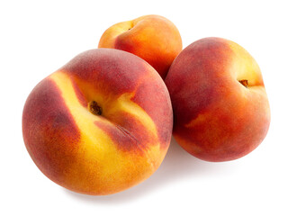 peach path isolated on white