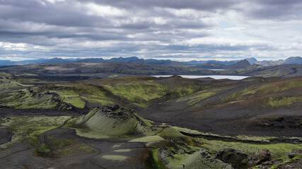 Fototapeta na wymiar Laki Krater Iceland