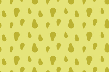 Vector texture background, seamless pattern. Hand drawn, yellow colors.
