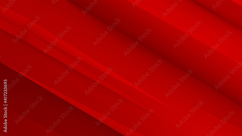 Aufkleber 3d low poly background in red color. abstraction in the form of relief.