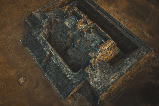 Piramide de Teopanzolco en Cuernavaca