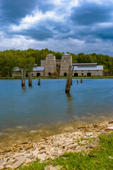 Fayette Historic State Park, Michigan State Park, Pure Michigan, The furnace complex and harbor, Long exposure