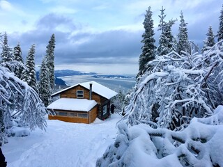 Winter in Quebec, Canada