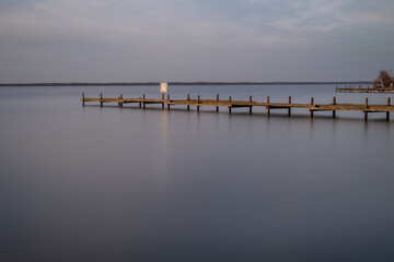 Fototapeta premium pier on the lake