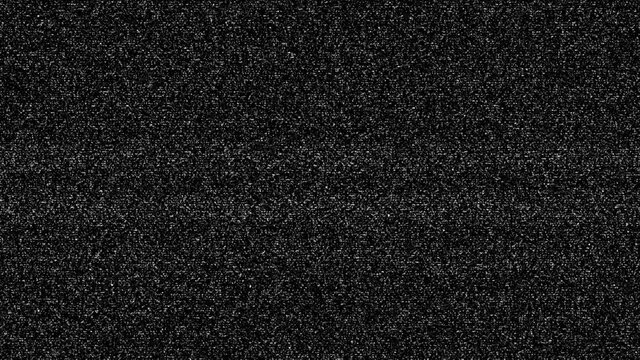 Seamless looped tv snow or noise background. Detuned analog televisor