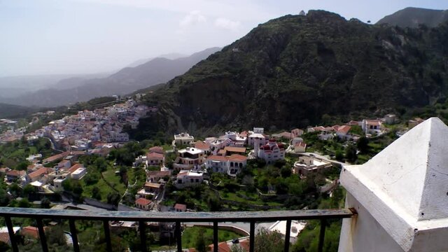 Karpathos Greece Valantou Aperi used to be the old capital of the island. Hidden by high slopes, Aperi was not used from the sea, so it was a protected area against pirates in the Medieval times. 