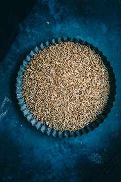 Still life of Cumin Seeds