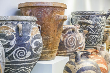 Ancient Archaeological Museum of Heraklion Crete Greece