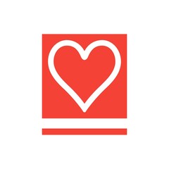 Heart emoji, symbol, icon