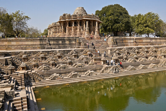 In Modhera, Gujarat, India, the Sun Temple (built in 1026) is one of the finest examples of Indian architecture of its period.