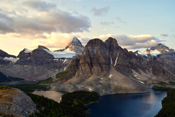 Assiniboine at sunrise