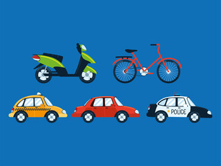 city transport set
