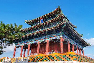 Fototapeta premium pavilion of jingshan park