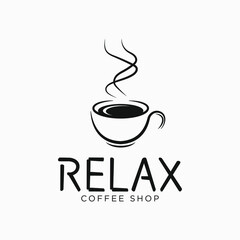 vintage coffee logo, icon and template