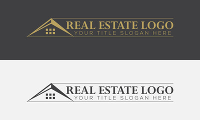 Real estate logo, Home logo, House logo, Building logo, Professional Logo,  Main logo design. 