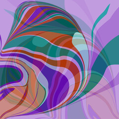 Abstract background. Abstract shapes and lines.