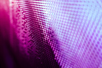 CloseUp LED blurred screen. LED soft focus background. abstract background ideal for design.